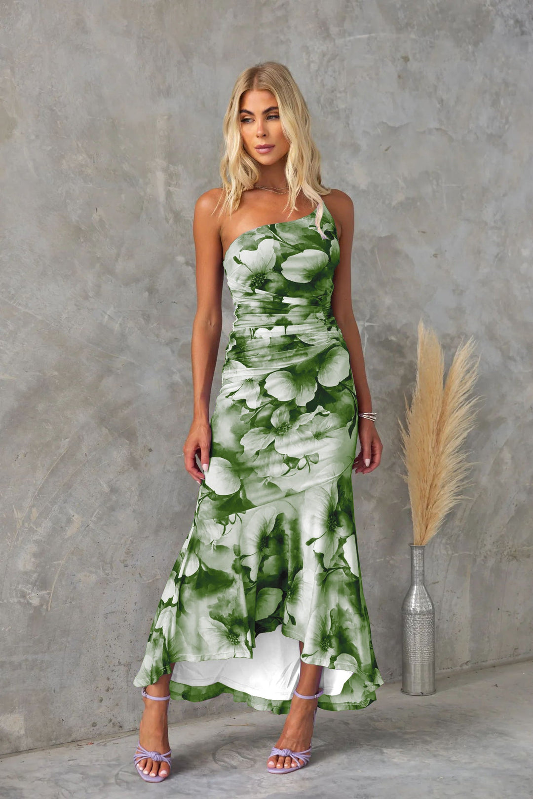 Élina | Robe bustier à imprimé fleuri