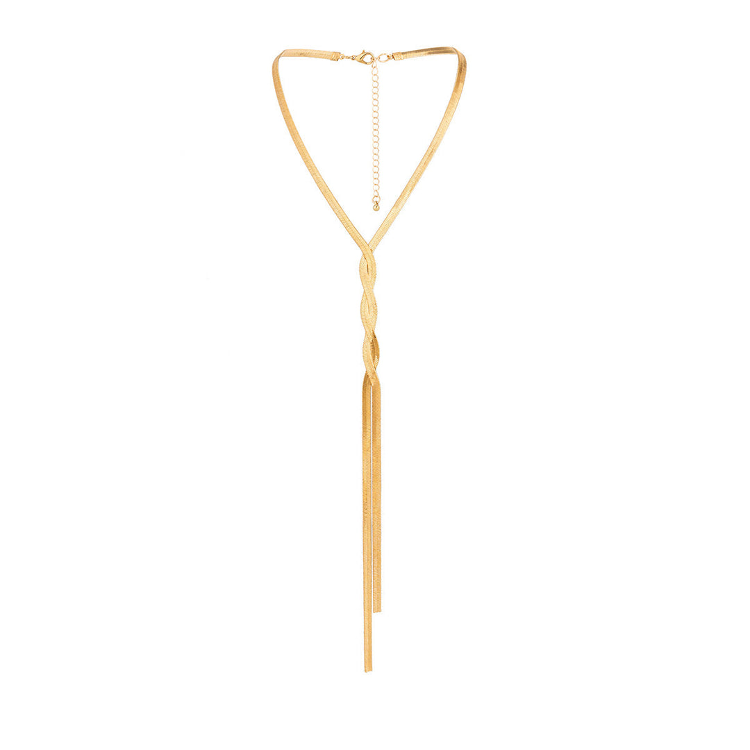 Liliane | Collier à maillons torsadés