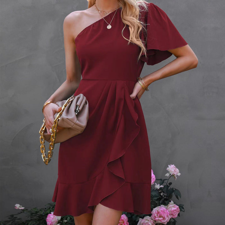 Livie | Robe asymétrique à volants