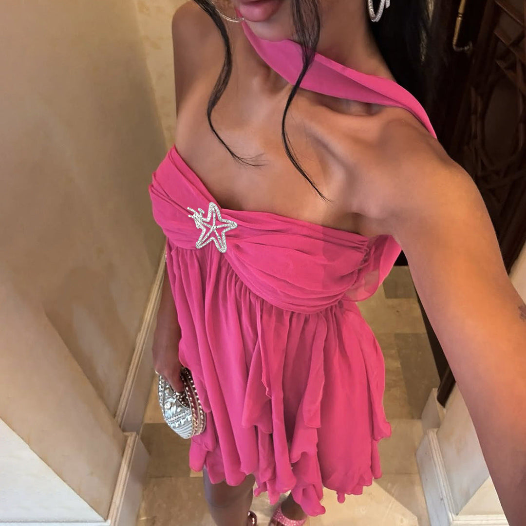 Air | Robe romantique à dos nu avec une touche estivale