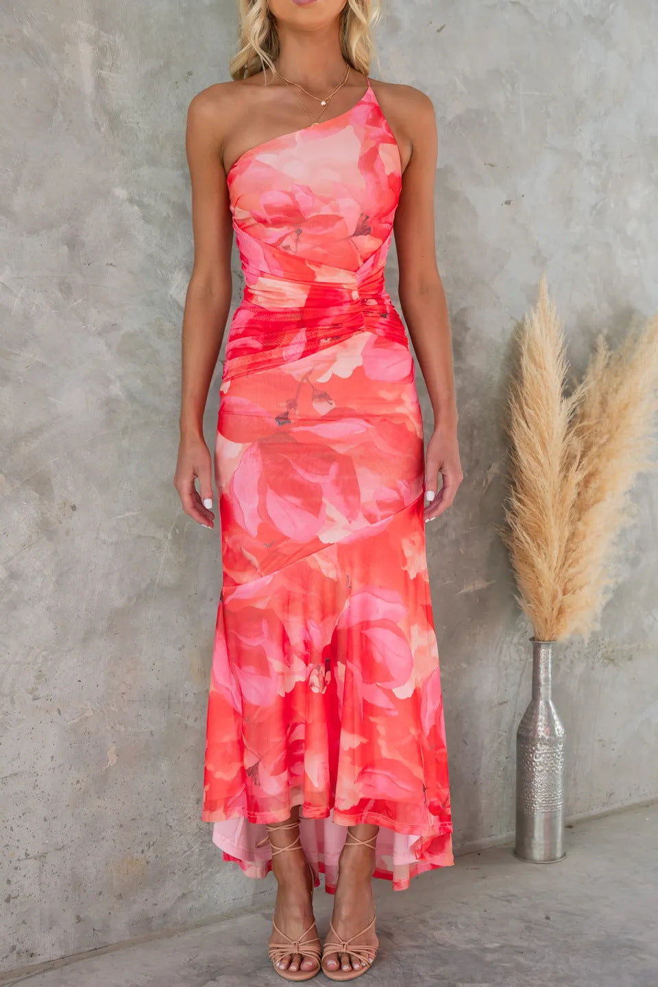 Élina | Robe bustier à imprimé fleuri