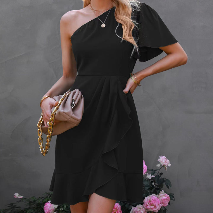 Livie | Robe asymétrique à volants