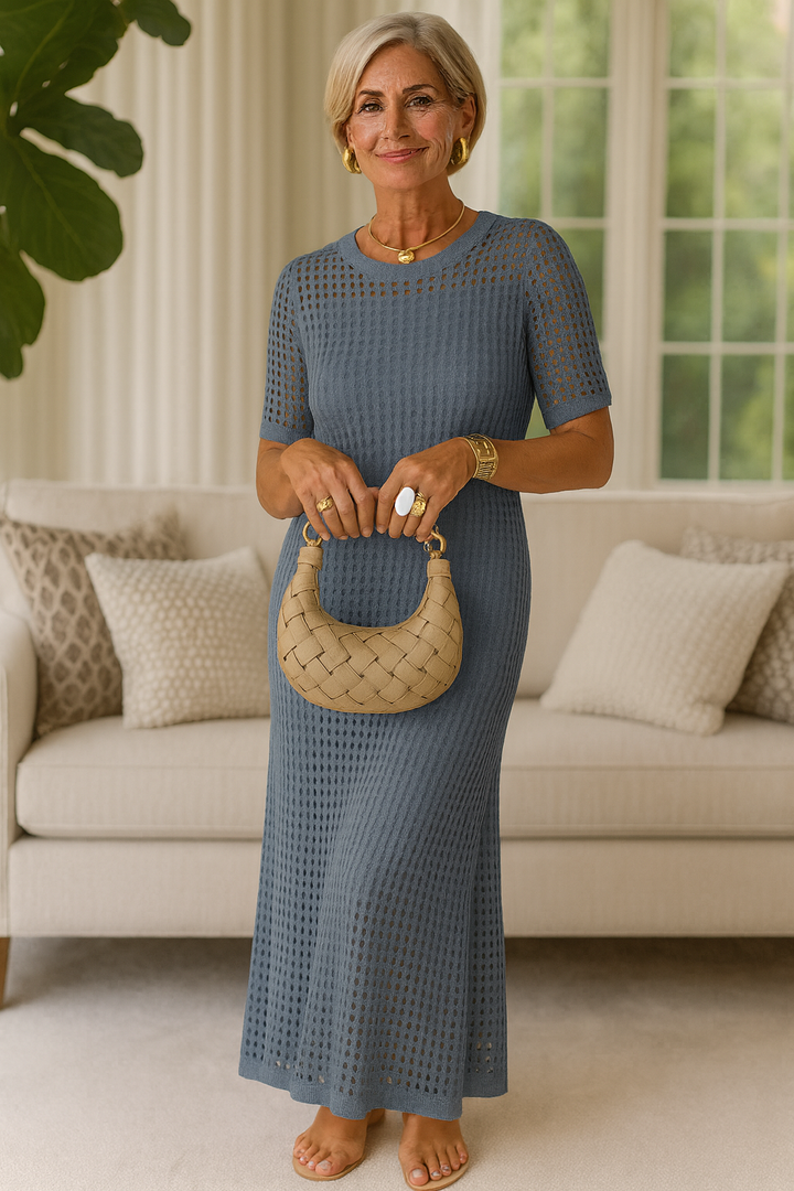 Nérina | Robe crochetée au charme d'été