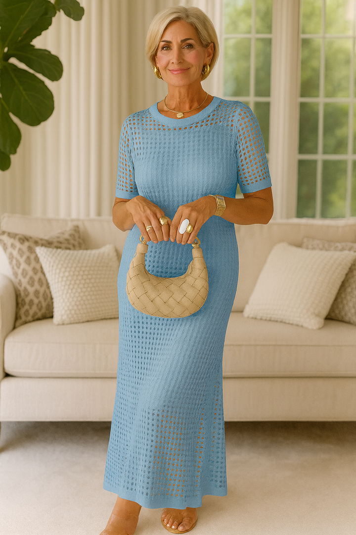 Nérina | Robe crochetée au charme d'été