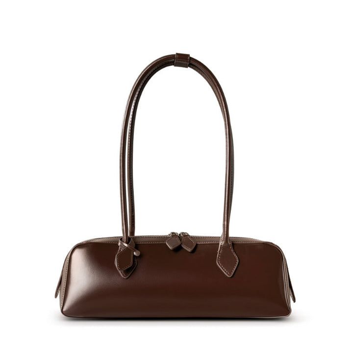 Claire | Sac baguette de luxe en finition brillante