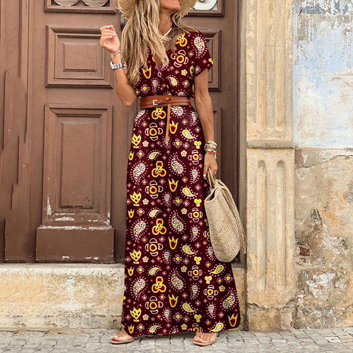 Mara | Robe longue bohème