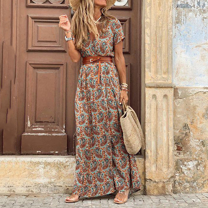 Mara | Robe longue bohème