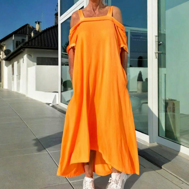 Elin | Robe longue off-shoulder