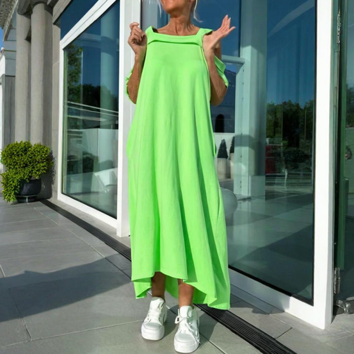 Elin | Robe longue off-shoulder