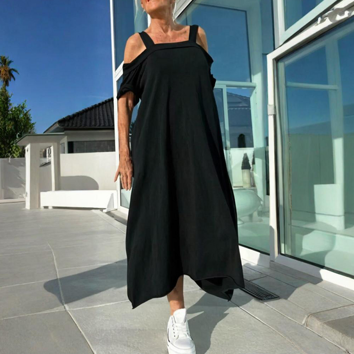 Elin | Robe longue off-shoulder